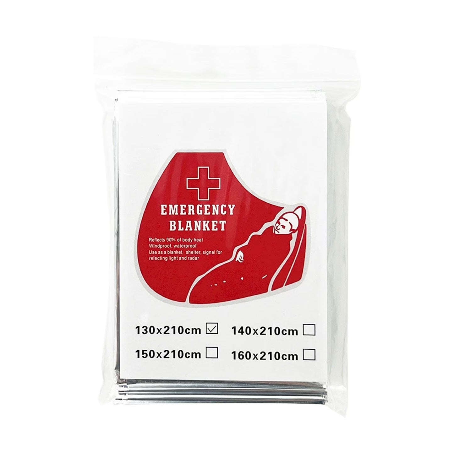 Emergency Survivor Thermal Blanket (Silver)