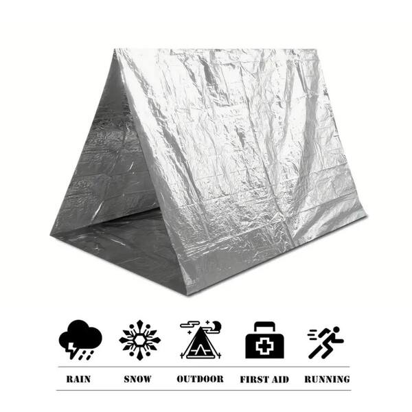 Emergency Survivor Thermal Blanket (Silver)