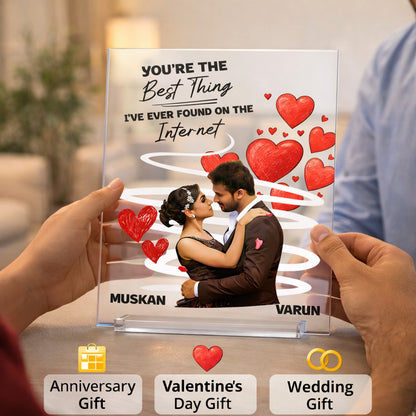 Personalised Acrylic Photo Frame