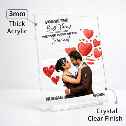 Personalised Acrylic Photo Frame