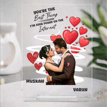 Personalised Acrylic Photo Frame