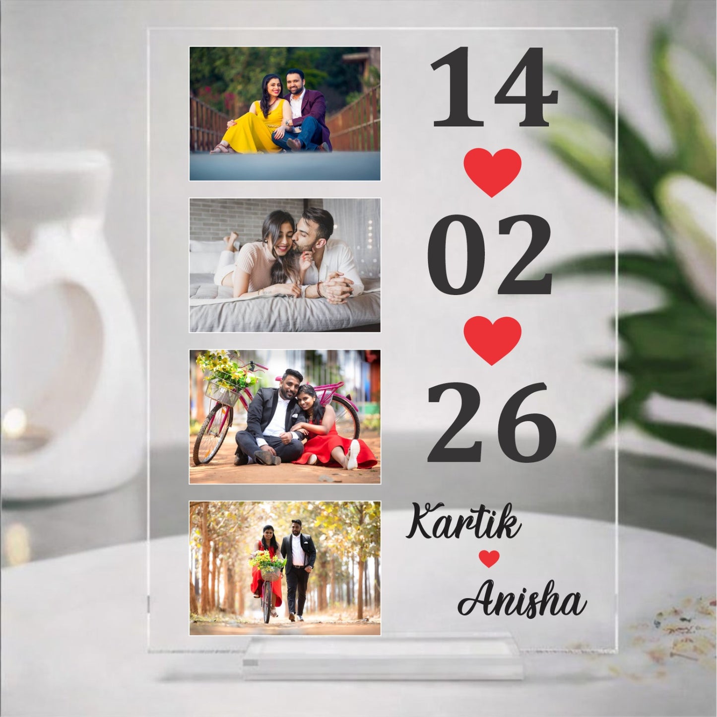 Personalised Acrylic Photo Frame