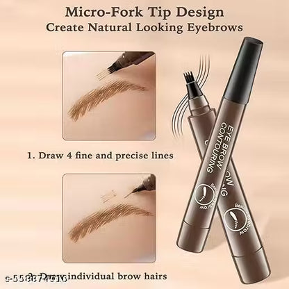 Eyebrow Pencil with a Micro-Fork Tip Applicator - Buy 1 Get 1 Free