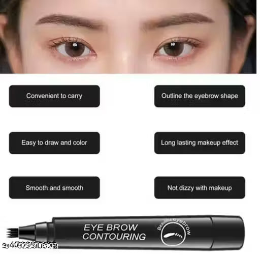 Eyebrow Pencil with a Micro-Fork Tip Applicator - Buy 1 Get 1 Free