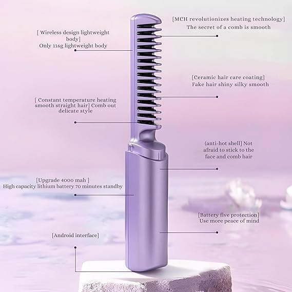 Hair Styling Rechargeable Mini Straightener
